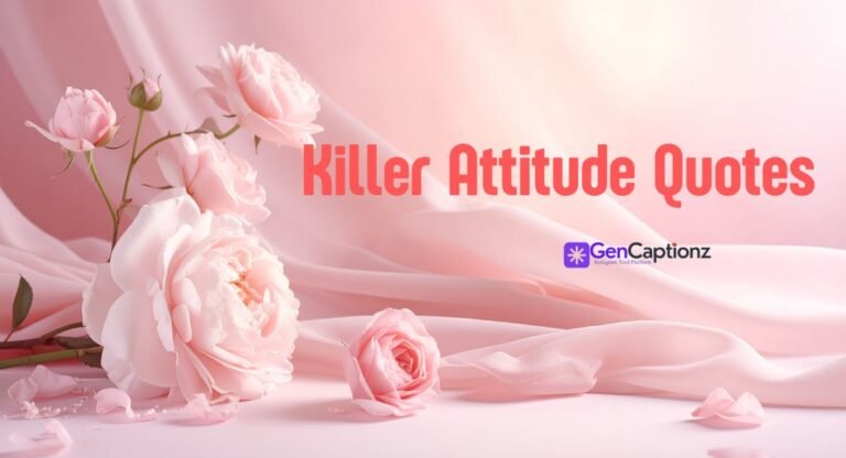 250+ Killer Attitude Quotes: Viral Savage Captions for 2026