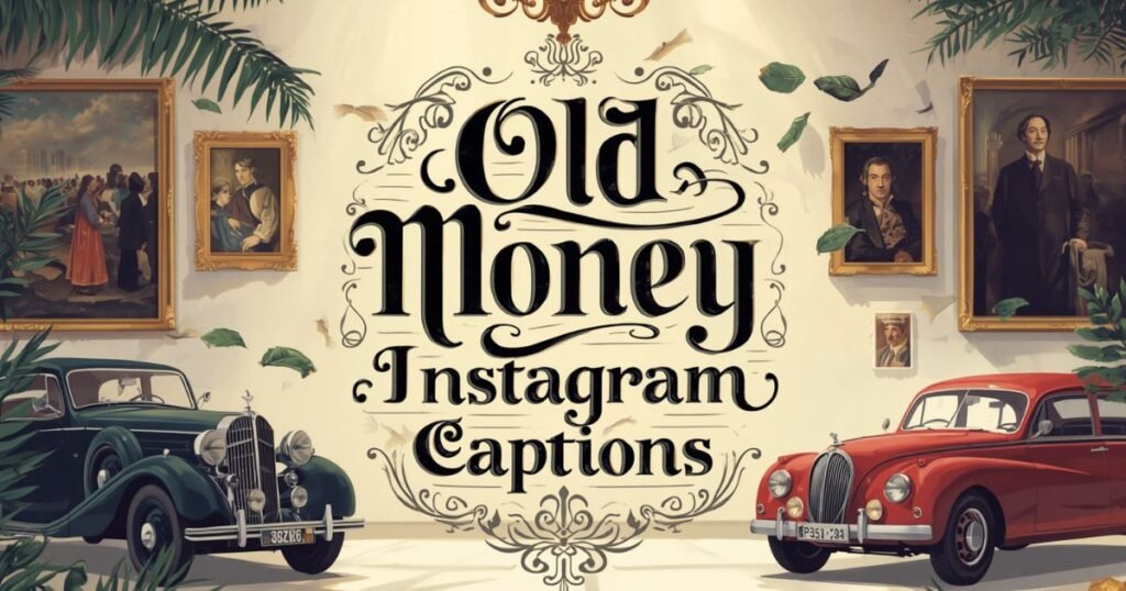 250+ Old Money Instagram Captions: The Ultimate Quiet Luxury Vibe Check