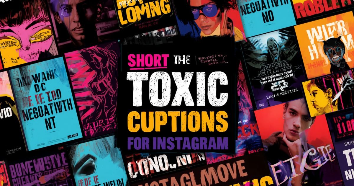 250+ Short Toxic Captions for Instagram (Your Villain Era Edition)