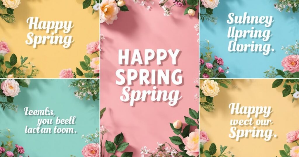 Ultimate Aesthetic & Trendy Spring Captions