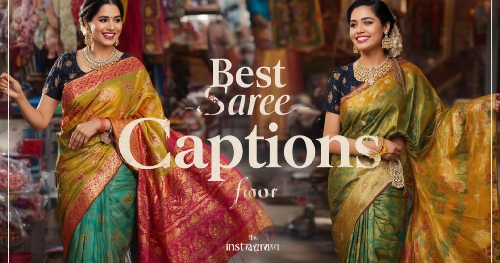 250+ Best Saree Captions for Instagram: Aesthetic, Modern, & Viral Quotes
