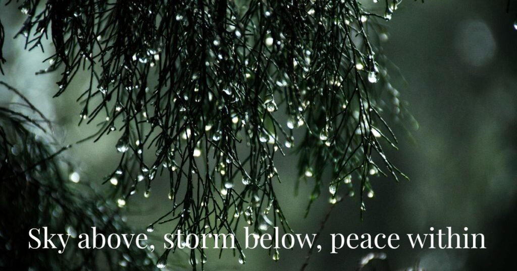 Aesthetic & Moody Monsoon Captions for Pure Main Character Energy