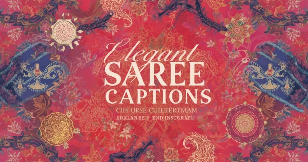 Aesthetic Saree Captions for Instagram (The Clean Girl Vibe)