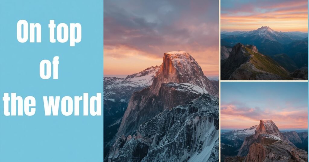 Short & Minimalist Mountain Captions (Pure Aesthetic)