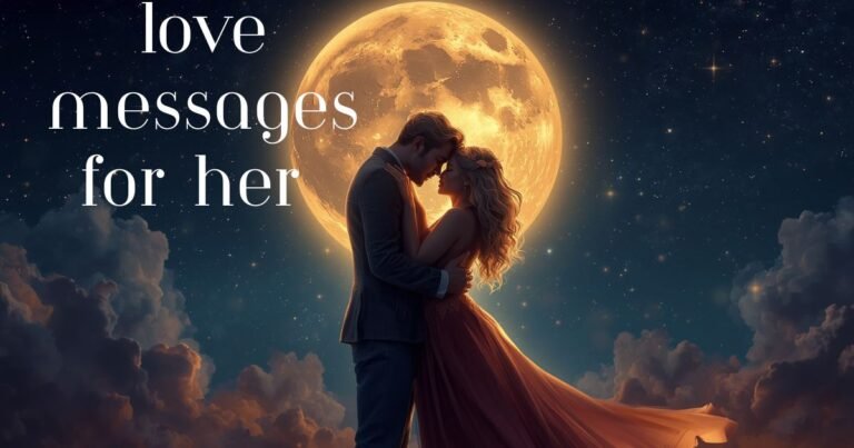 100+ Emotional Love Messages for Her That Touch Her Heart